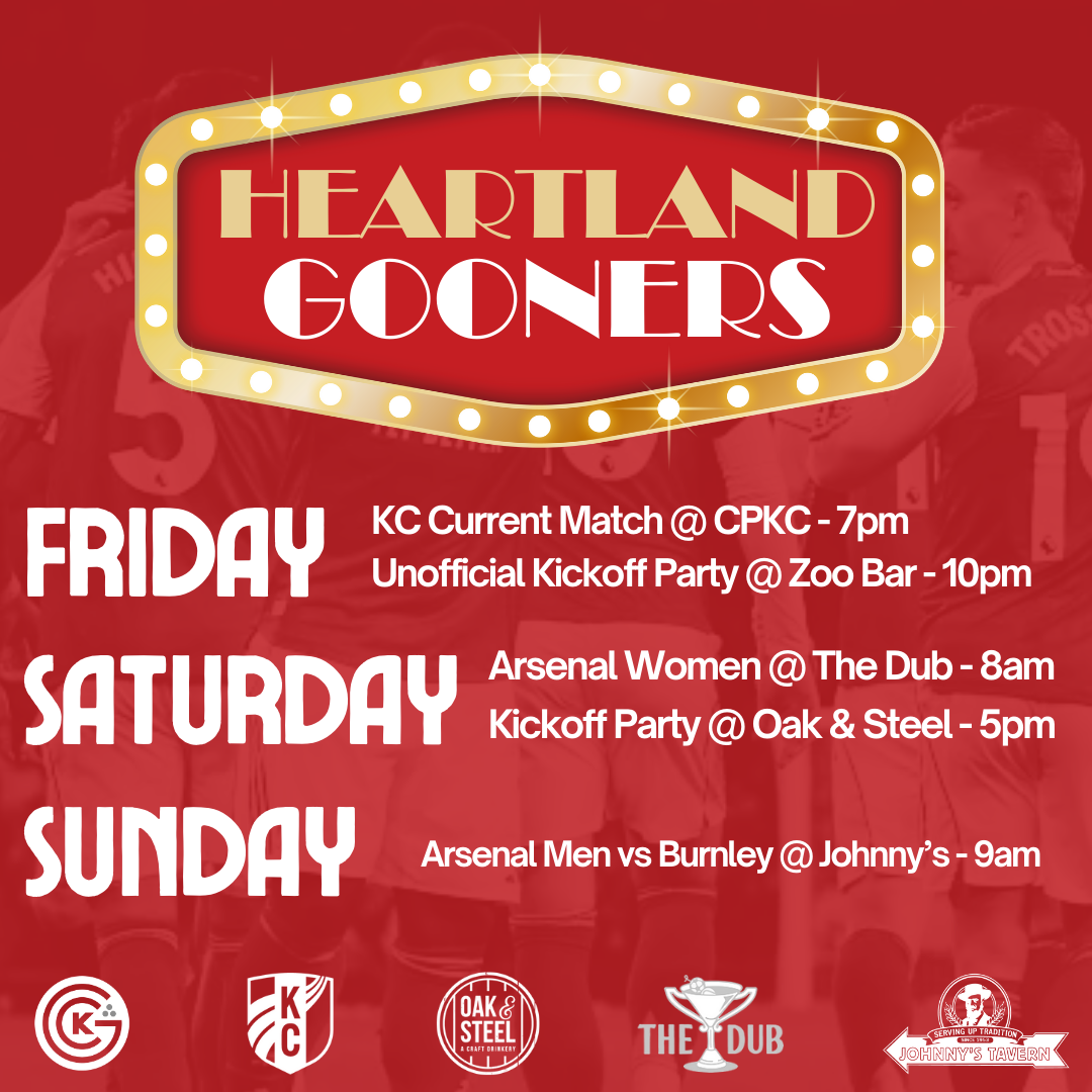 Heartland Gooners 7 Ticket
