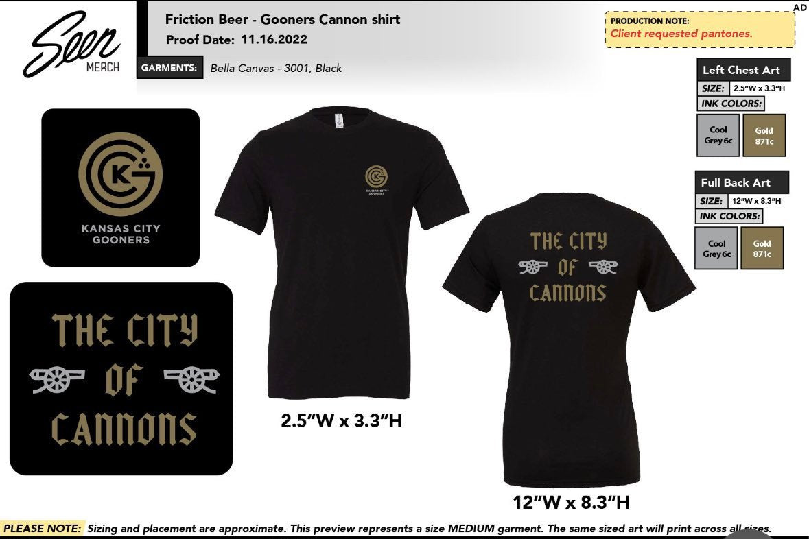 City of Cannons T-Shirt